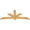 Ekena Millwork Davenport Rough Sawn Timber Gable Bracket, Western Red Cedar, 84"W x 38"H x 2"D x 6"F, 11/12 Pitch GBW084X38X0206DAV00RWR - alternate 3
